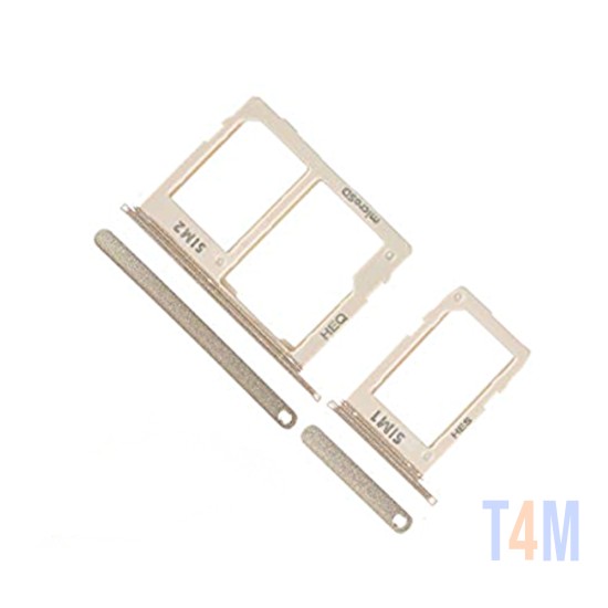 SIM HOLDER SAMSUNG GALAXY A6/A600F/A6 PLUS/A605F 2 SETS GOLD